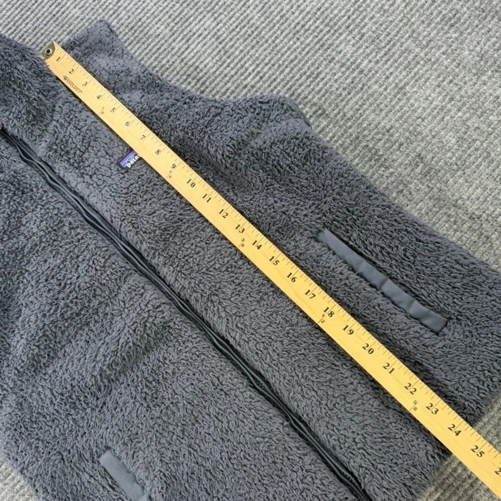 Patagonia Los Gatos Fleece Vest Womens Small Smolder Blue Grey Full Zip No Tag - Picture 9 of 10